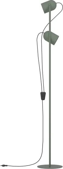 Eglo 44137 - Lampă de podea TILSTON, 2 x E14, 8 W, 230 V, verde