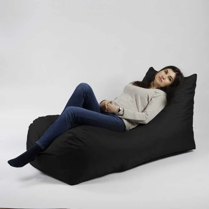 Fotoliu Looloop Pufrelax, Material Impermeabil - Negru