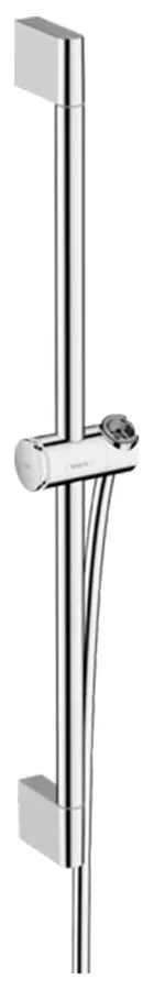 Bara cu furtun de dus Hansgrohe Unica Pulsify S 65 cm crom lucios