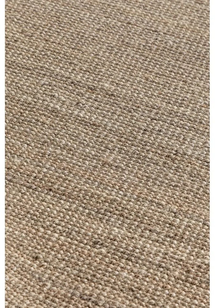 Covor tip traversă bej din iută 80x200 cm Bouclé – Hanse Home