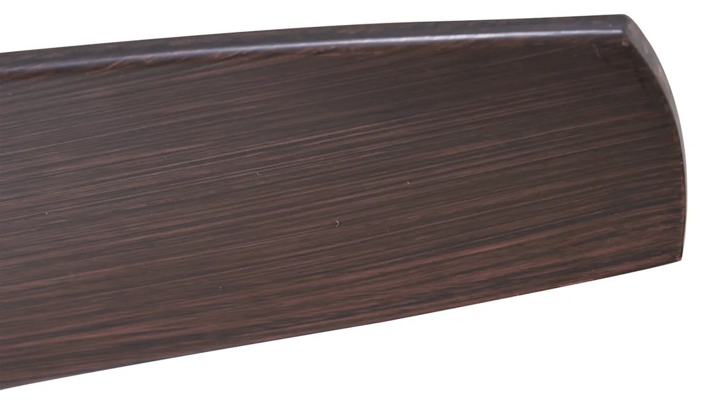 Ventilator de tavan Negru cu imprimeu lemn 132 cm Inclusiv LED reglabil cu telecomandă - Joly