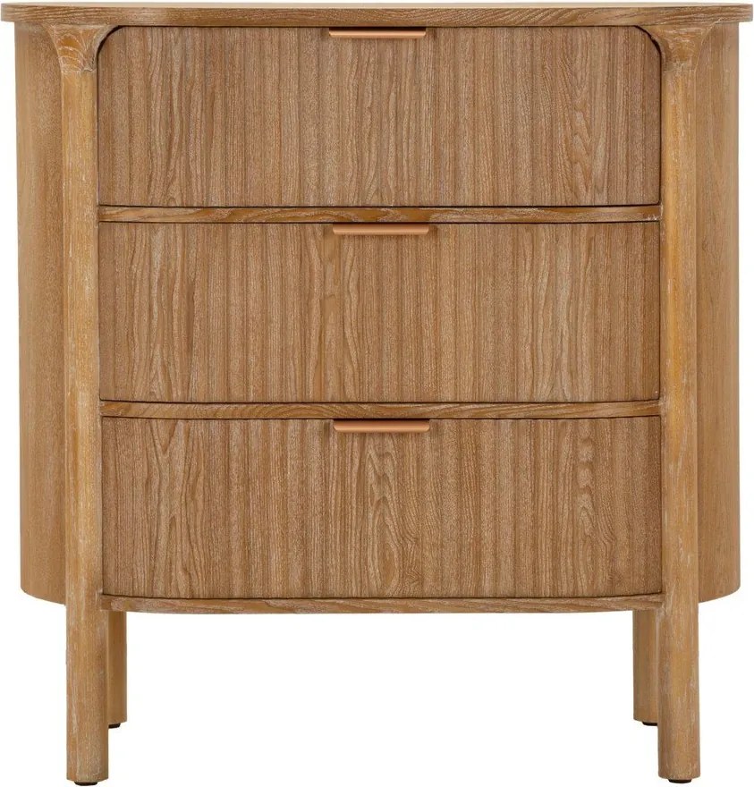 Comodă în culoare naturală din lemn de brad 80,5x82x47 cm Gothenburg – Mauro Ferretti