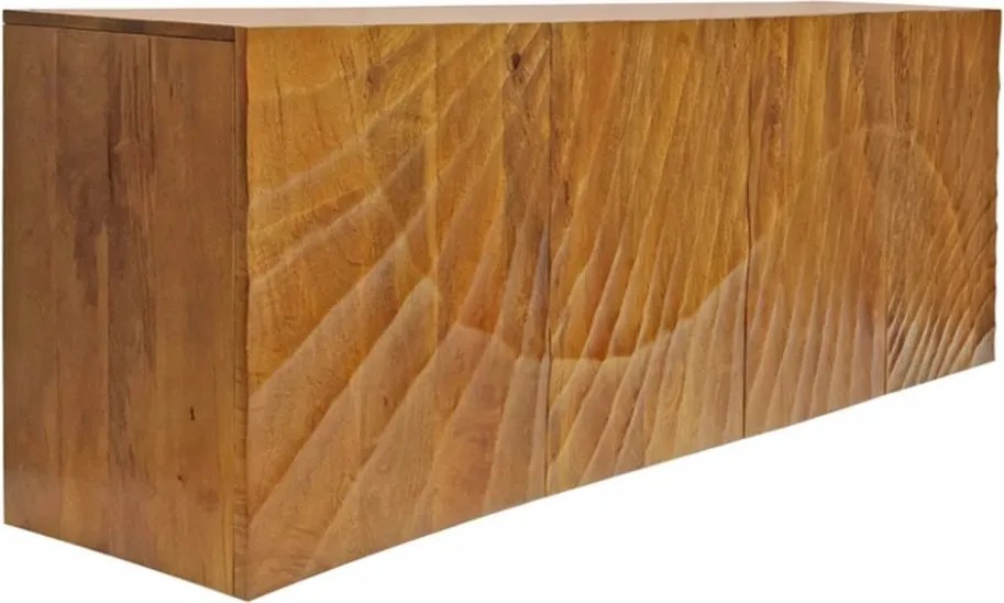 Comoda suspendata din lemn de mango Scorpion 180cm, maro A-46647 VC
