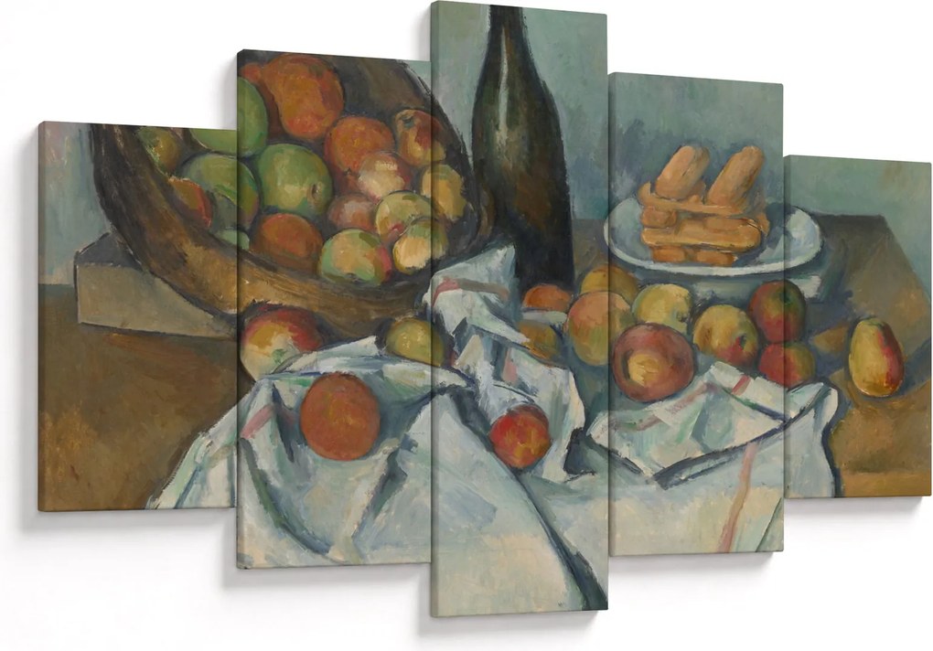 Tablou - Paul Cezanne, The Basket of Apples, reproducere (150x105 cm)