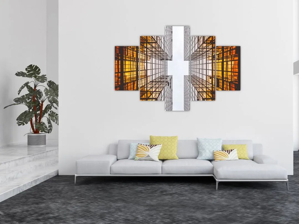 Tablou cu zgârie norii (150x105 cm)