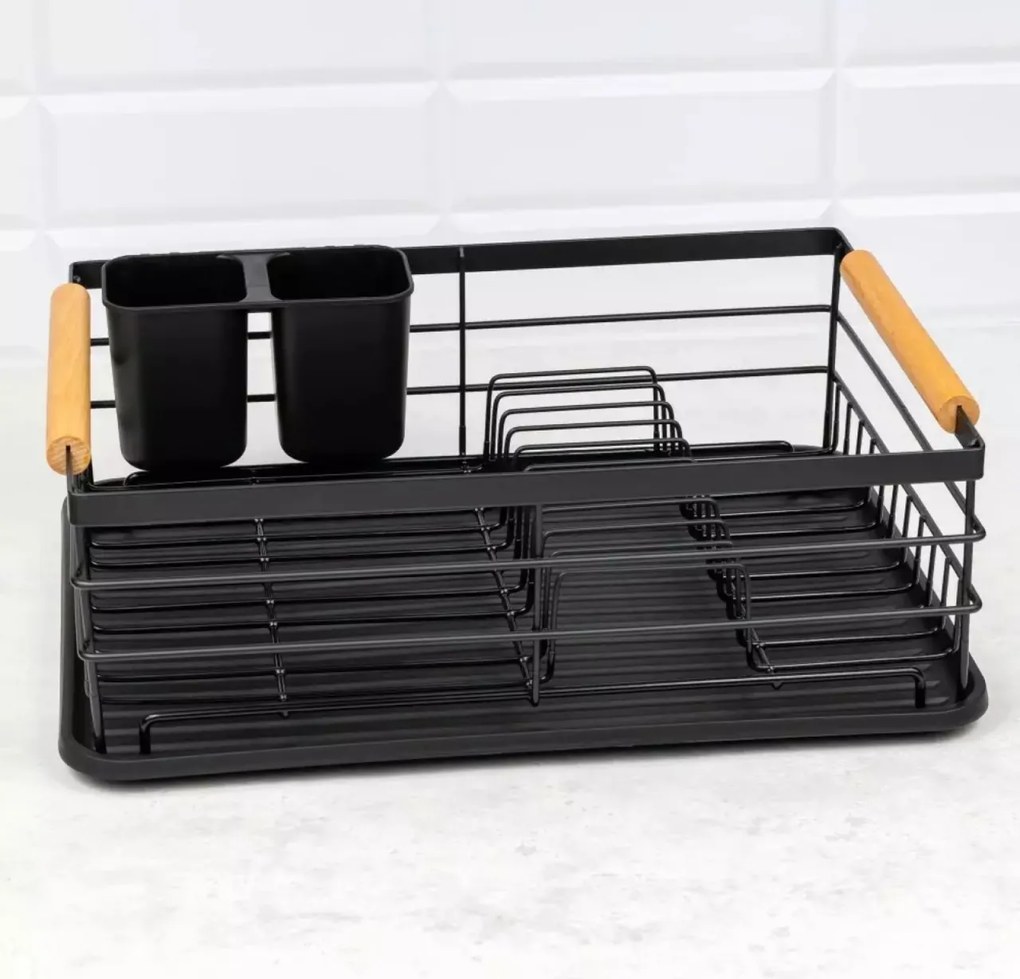 Suport pentru vase din oțel, negru KINGHoff KH-1728