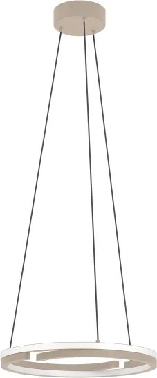 Eglo 901824 - Pendul LED dimabil MEZZOMONTE, 2xLED/20W/230V, bej + telecomandă