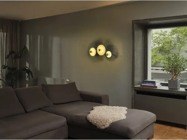 Osram - Aplica de perete PLISSEE 3xE27/15W/230V crem