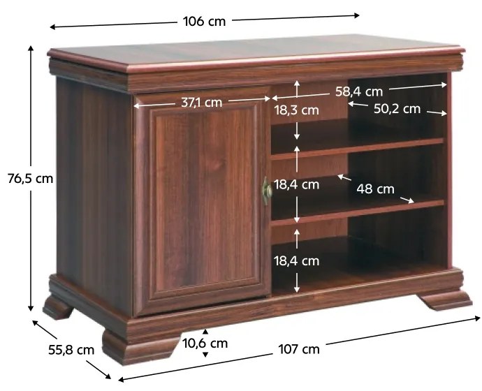 Măsuță TV KORA, samoa king