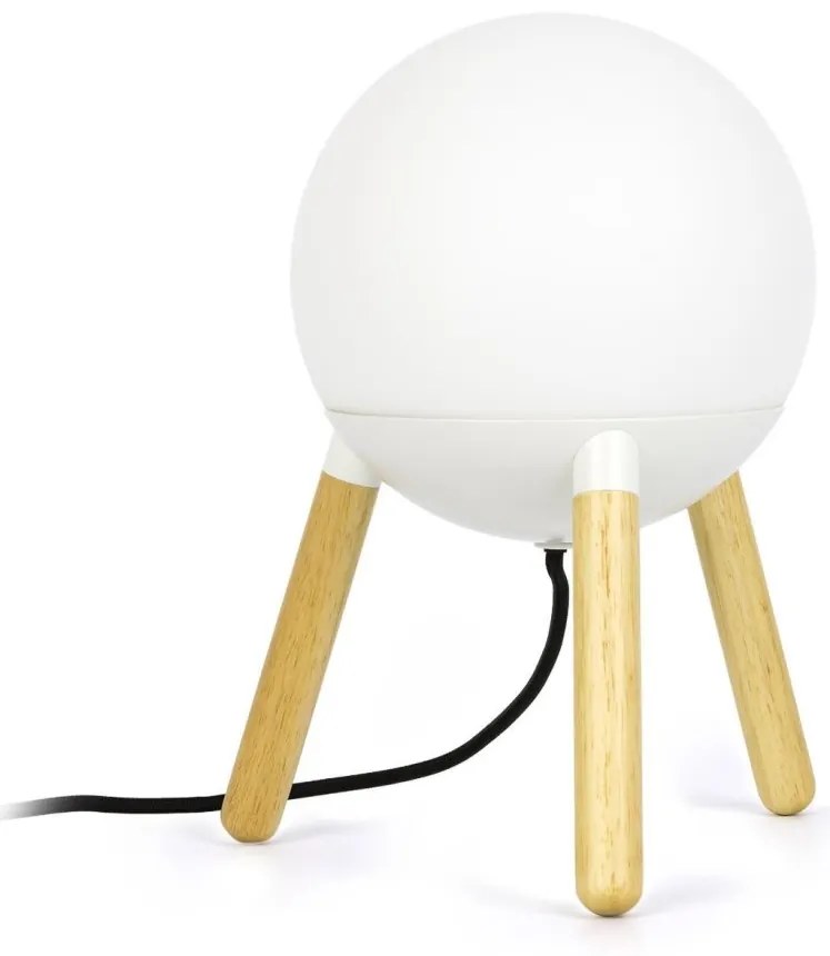 Lampa de masa stil minimalist MINE PC alba