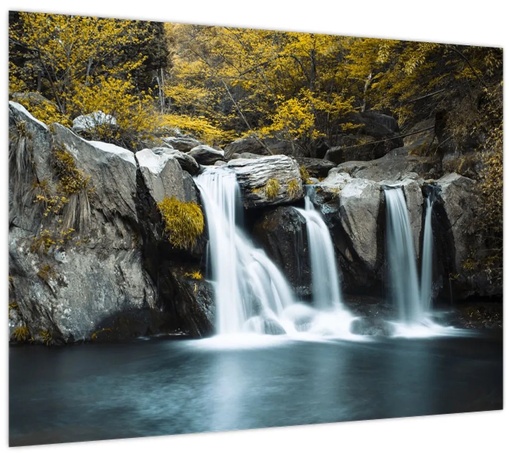 Tablou - Cascade, Lushan, China (70x50 cm)