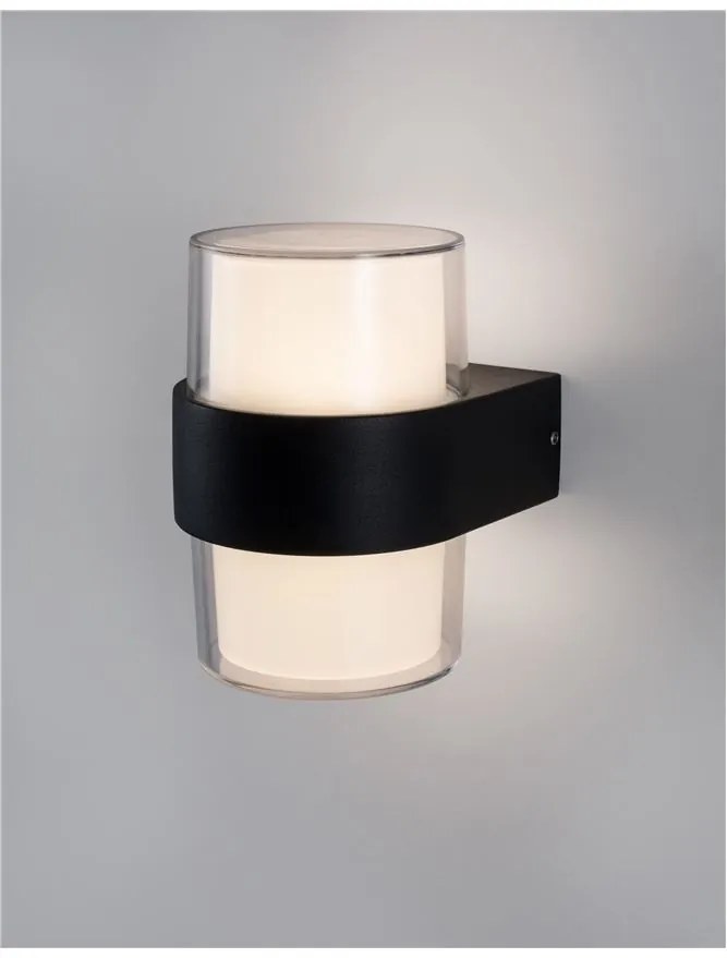 Aplica LED moderna de exterior cu iluminat ambiental Up / Down IP65 DARF II
