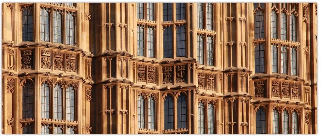 Tablou - Detaliu al clădirii (120x50 cm)