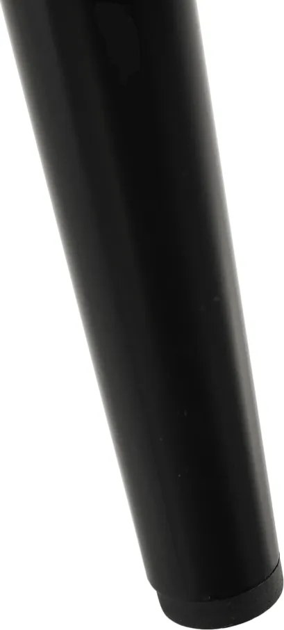 Scaun, piele ecologică verde/negru, HAZAL