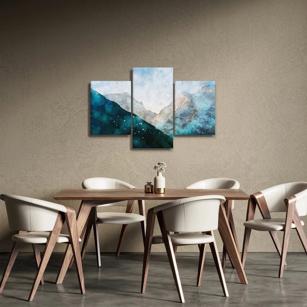 Tablou - Munte desenat (90x60 cm)