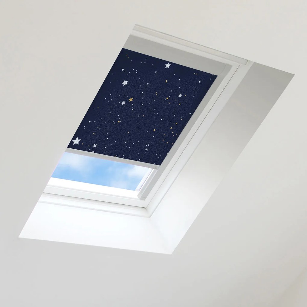 Rolete pentru ferestre de mansardă potrivite pentru Fakro FPP 10 (114x118), Night Sky