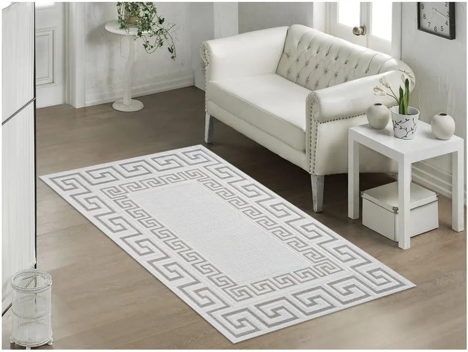 Covor rezistent din bumbac Vitaus Versace Bej, 100 x 200 cm, bej