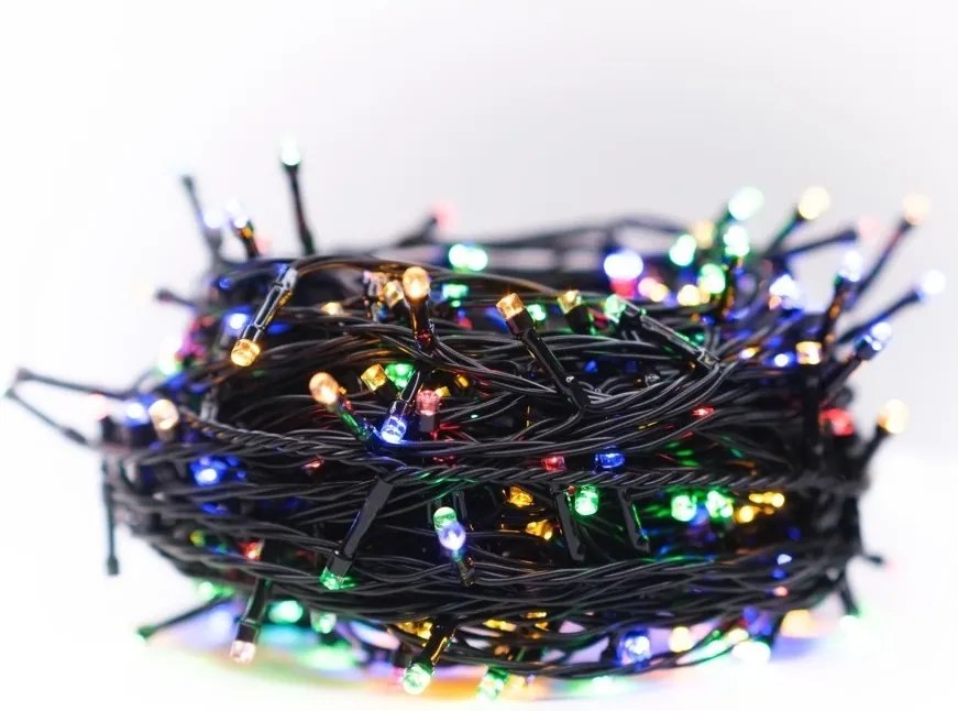 Immax NEO 07756L - Ghirlandă LED RGBW de exterior, 400 LED-uri, 10 moduri de iluminare, 43 m, IP44, Wi‑Fi (Tuya)