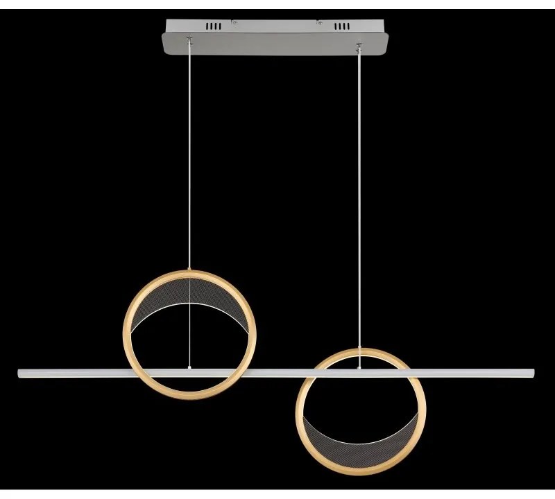 Lustra LED suspendata cu telecomanda design modern UMBRA