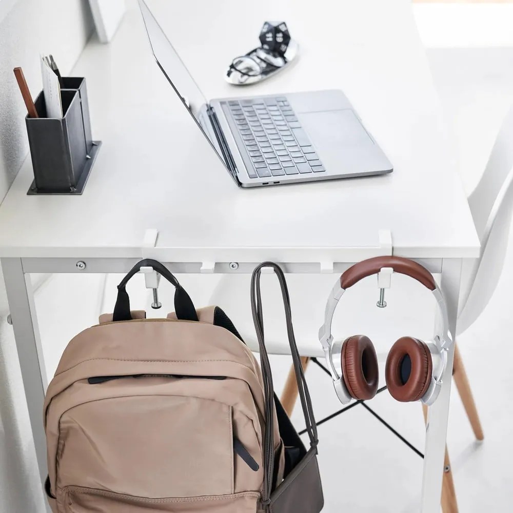 Cârlig alb mat ajustabil din oțel Tower – YAMAZAKI