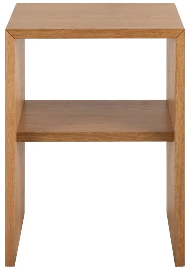 Noptieră în culoare naturală cu aspect de lemn de stejar Arlon – Actona