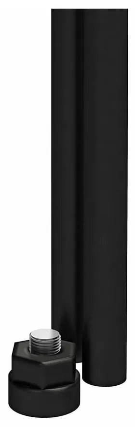 Comodă TV neagră cu aspect de stejar 140x50 cm Wainwright - Queer Eye