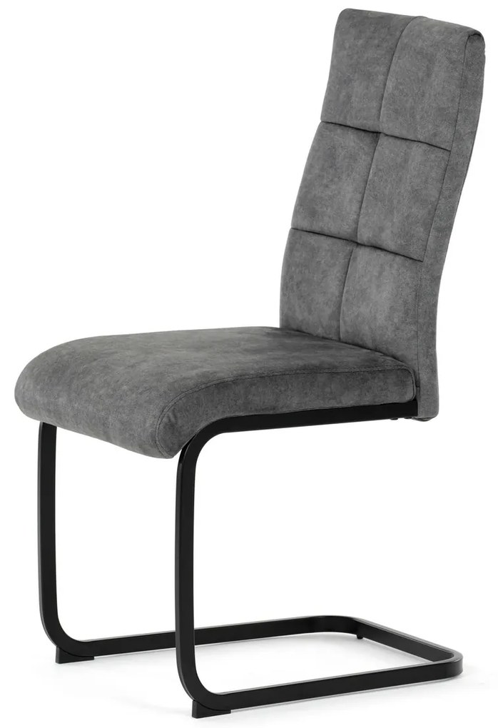 Set de scaune de sufragerie Vintage DCL-D1275GREY4, 4 buc