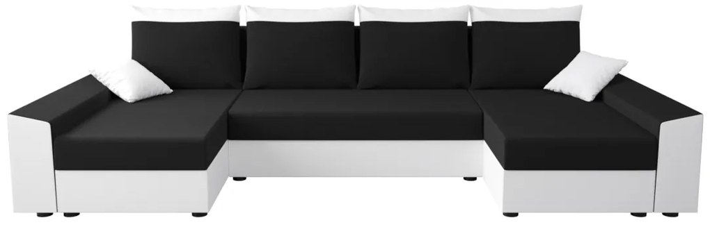 Expedo Canapea extensibilă în formă de U PAMELA N, 311x90x125, rainbow 15/rainbow 31