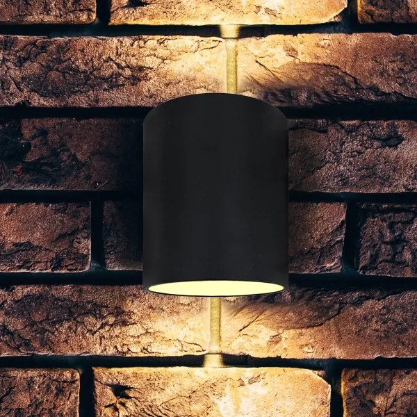 Aplică SQUALLA TUBA 1xG9/50W/230V negru/auriu