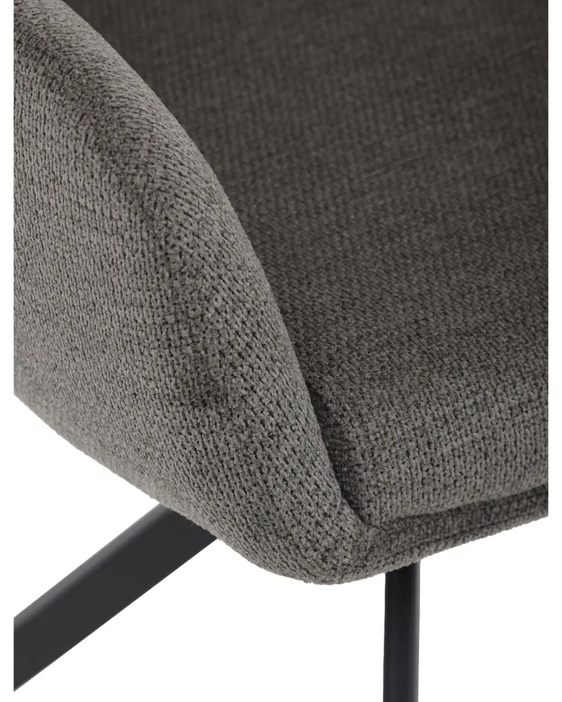 Set de scaune de sufragerie cu mecanism deîntoarcere DCH-P3174 GREY2, 2 buc.