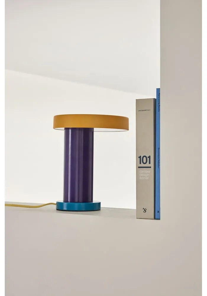 Veioză mov LED cu intensitate reglabilă (înălțime 25 cm) Magic – Hübsch