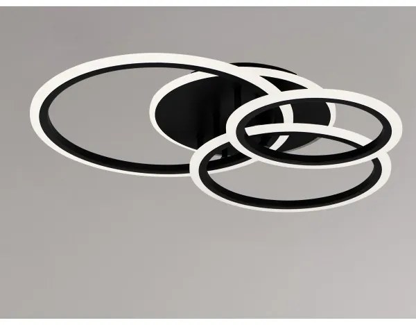 Plafonieră LED dimabilă 90W/230V, 3000–6500K, cu telecomandă