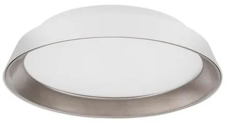 Plafoniera LED dimabila design modern Vela alb 45cm