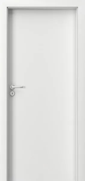 Usa CPL cu toc reglabil HDF PORTA ALB - ST DR Fagure de stabilizare, Toc Reglabil CPL  120-140 mm, Alb