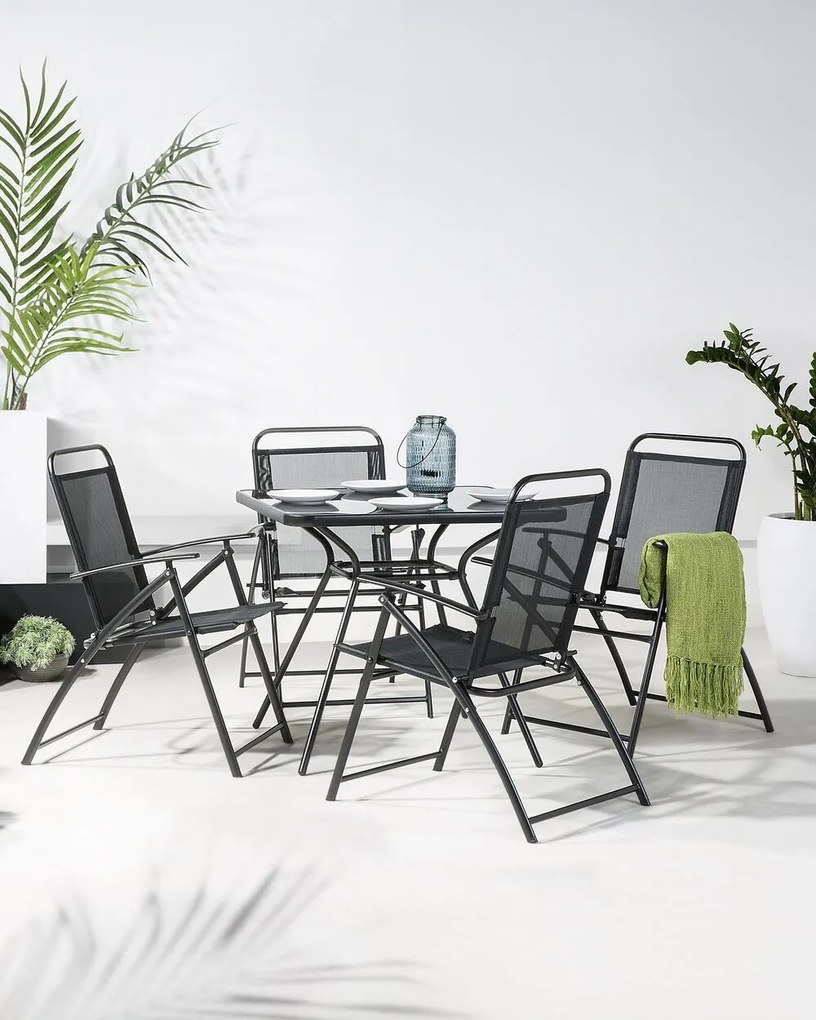 Set scaune 4 buc. Love (negru). 1011479