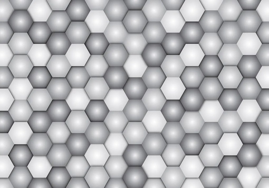 Fototapet - Hexagoane (152,5x104 cm)