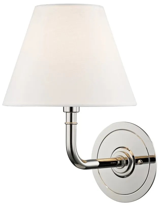 Aplica de perete design clasic SIGNATURE NO.1 nichel lucios