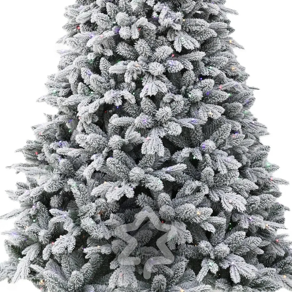 Molid Alb 350 LED 180 cm