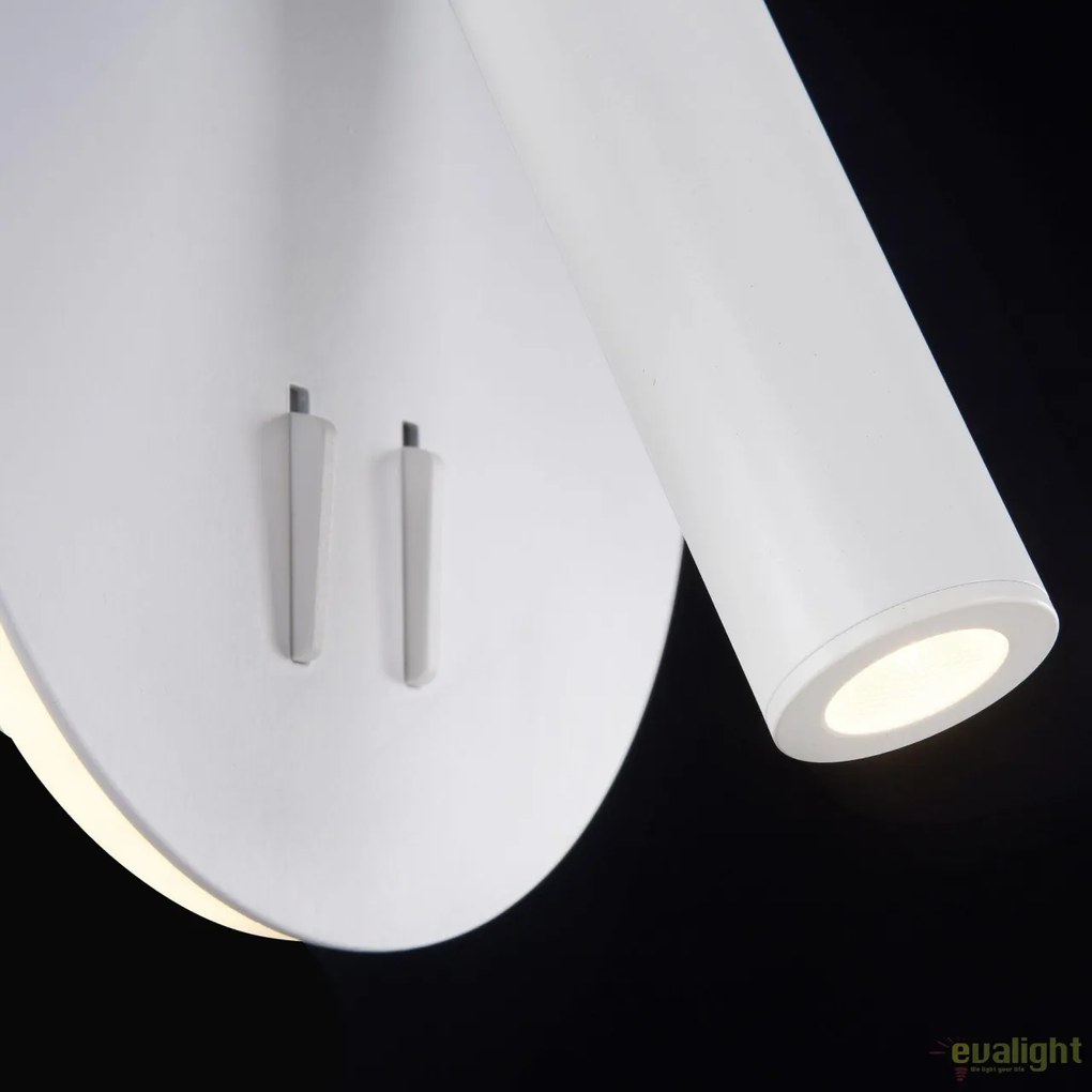 Aplica moderna cu iluminat LED ambiental Ios 176, alb MYC176-WL-01-6W-W