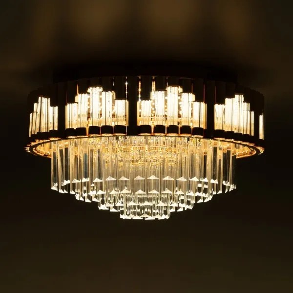 BRILAGI - Plafonieră LED reglabilă CROWN LED/41W/230V Ø 48 cm aurie + telecomandă