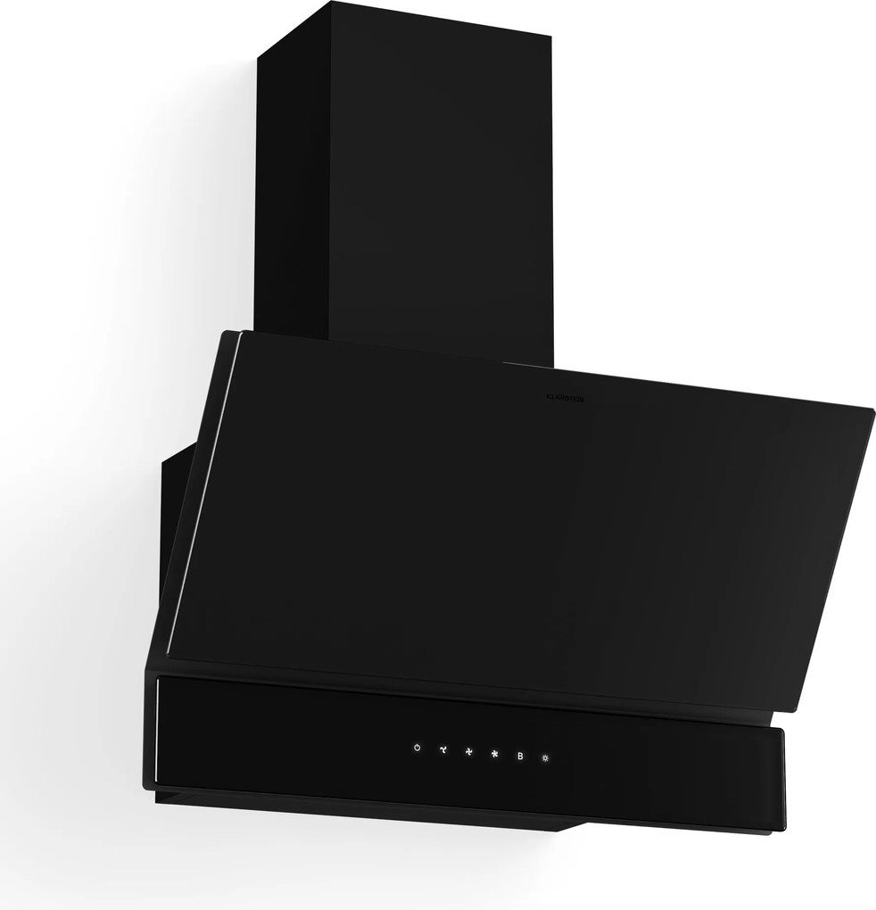 Klarstein Velaire hotă telescopică 60 cm, Elegantă, minimalistă, performantă, Clasa energetică A++, 820 m³/h, 60 cm