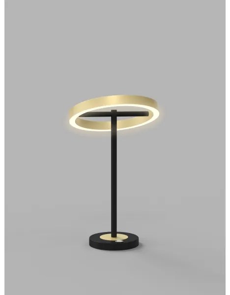 Lampă LED tactilă dimabilă Wofi 8016-104 BREST LED/10,5W/230V negru/auriu