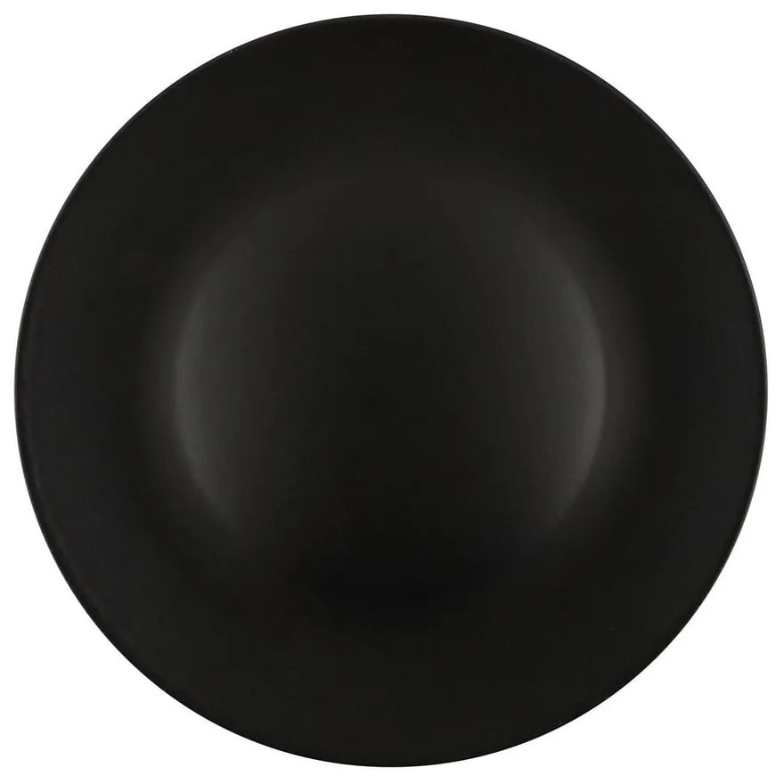 Farfurii din ceramică negru mat 6 buc. ø 25 cm – Hermia