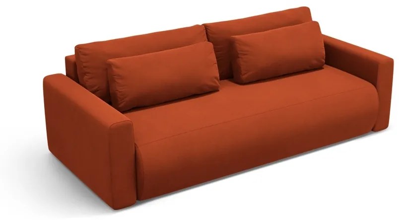 Canapea extensibila Belfast 3 locuri catifea L238 cm