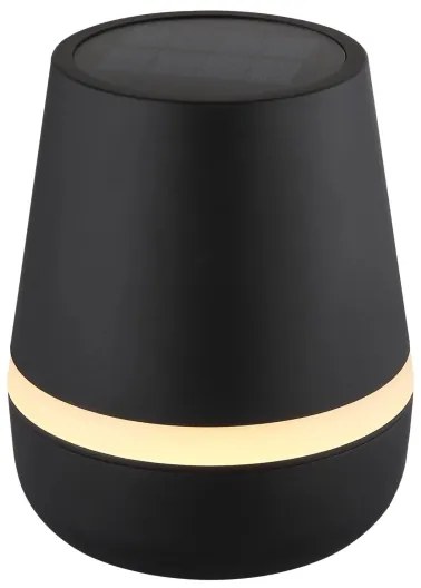 Globo 36638S - Lampă solară LED 10xLED/0,06W/3V IP44 negru