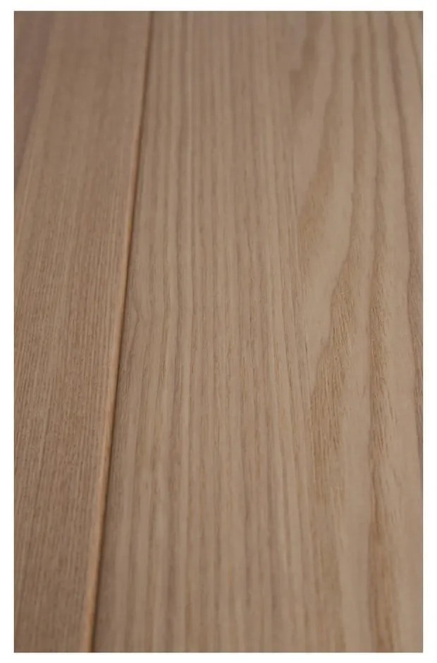 Masă de dining cu aspect de lemn de frasin 90x180 cm Storm – Zuiver