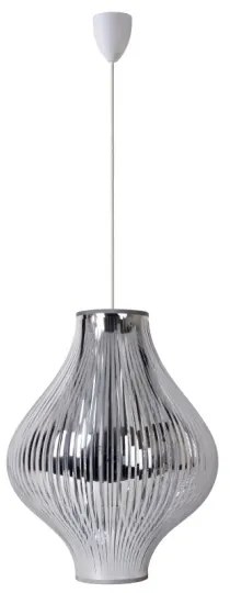 Lucide 06408/01/11 - Lampa suspendata POLI 1xE27/60W/230V crom