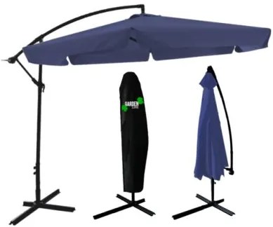 Parasol de gradina 350cm DARK BLUE Trabem