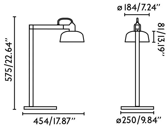 Veioza/Lampa de masa design ambiental TATAWIN alb