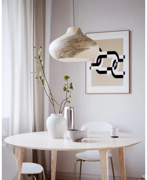 ByRydens 4202280-5507 - Lustră suspendată MIRA pe cablu, 1xE27/5W/230V, maro